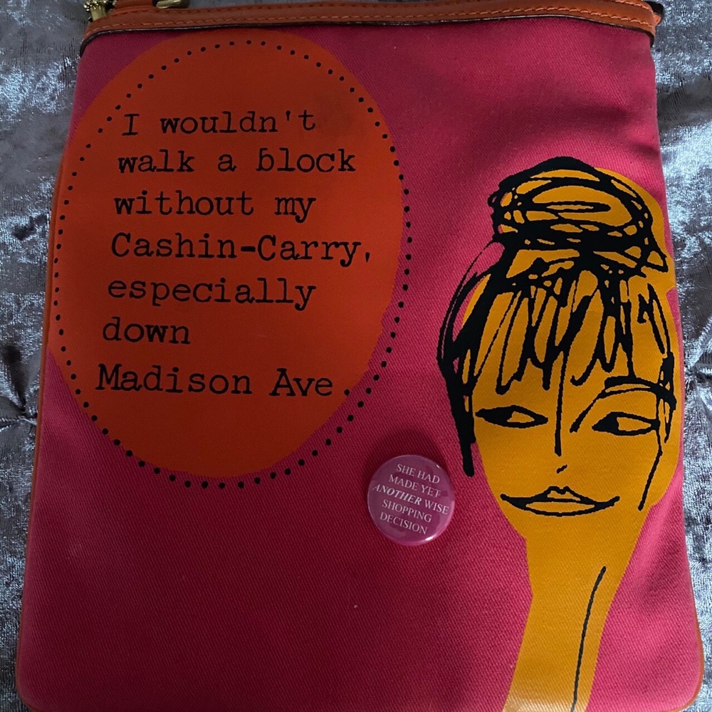 Coach Vintage Cashin-Carry Crossbody Purse